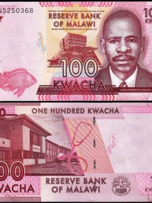 MALAWI 1 BANCONOTA DA 100 KWACHA FDS NUOVA