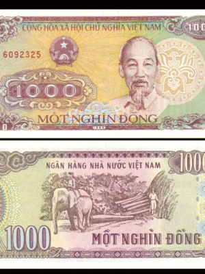VIETNAM 1 BANCONOTA DA 1000 DONG 1988 FDS UNC NUOVA