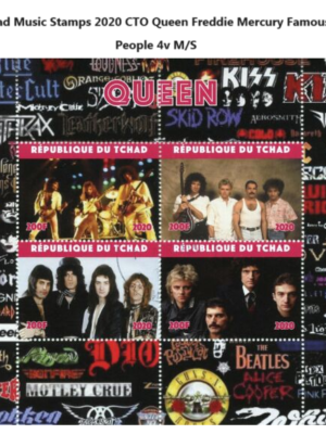 FRANCOBOLLI FOGLIO DEI QUEEN BELLISSIMO NUOVO