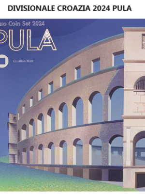DIVISIONALE CROAZIA 2024 PULA IN CONFEZIONE ORIGINALE FDC
