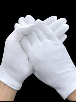 GUANTI 1 PAIO PER MANEGGIARE LE VOSTRE MONETE E I VOSTRI PREZIOSI SENZA LASCIARE IMPRONTE