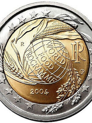 2 euro Italia 2004 FAO FDC