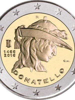 2 euro Italia 2016 Donatello FDC