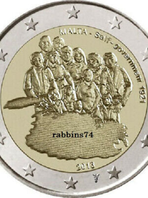 2 euro 2013 Malta Governo Autonomo FDC