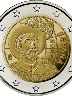 2 euro 2022 Spagna Elcano FDC
