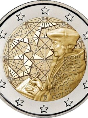 2 euro 2022 Spagna Erasmus FDC