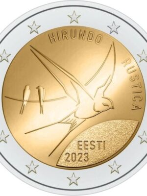 2 euro 2023 Estonia Rondine FDC