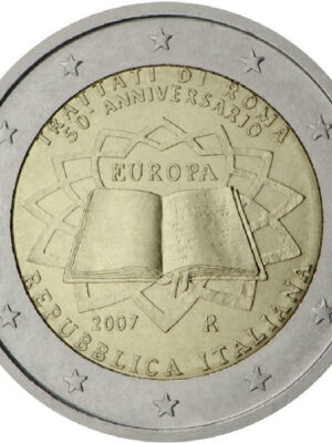 2 euro Italia 2007 Trattati di Roma