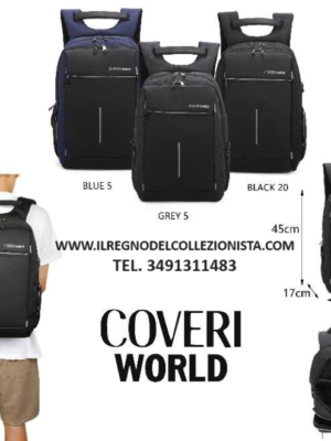 ZAINO COVERI WORLD IN POLIESTERE