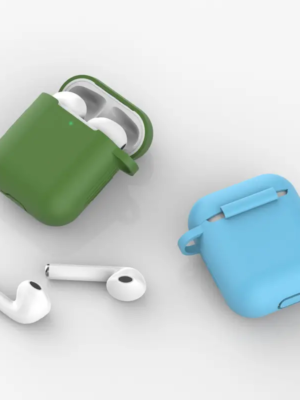 Custodia in silicone per Apple Airpods 1/2 Cover Custodia protettiva per auricolari Cuffie Custodie protettive per Apple Airpods 2/1 Cover