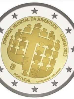 2 EURO 2023 PORTOGALLO GIORNATA MONDIALE DELLA GIOVENTU' FDC