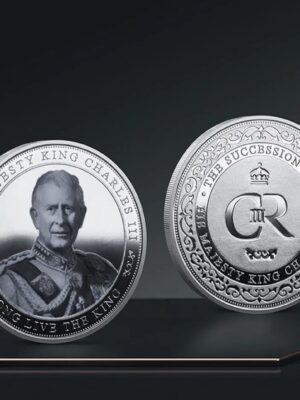 MEDAGLIA CELEBRATIVA INCORONAZIONE DI RE CARLO III PROOF