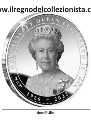 MEDAGLIA CELEBRATIVA MORTE DELLA REGINA ELISABETTA FDC