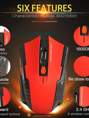 MOUSE 2.4GHrz WIRELESS NUOVO - VARI COLORI DISPONIBILI - GAMING