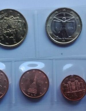 ITALIA 2005 SERIETTA IN BLISTER FDC DA 1 CENTESIMO A 2 EURO