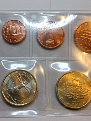 ITALIA 2006 SERIE IN BLISTER FDC DA 1 CENTESIMO A 2 EURO