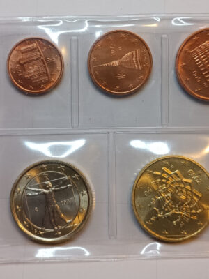 ITALIA 2009 SERIETTA IN BLISTER FDC DA 1 CENTESIMO A 2 EURO