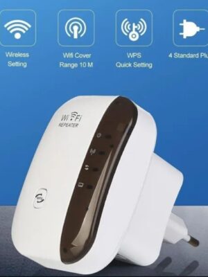 Ripetitore WiFi Wireless 300Mbps 2.4GHz Con WPS Per Router, Potente e Facile