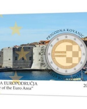 CROAZIA 2 EURO COMMEMORATIVO 2023 IN COINCARD UNC FDC