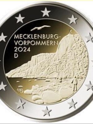 2 EURO GERMANIA 2024 MECKLENBURG A SCELTA TRA A - D - G - J - F