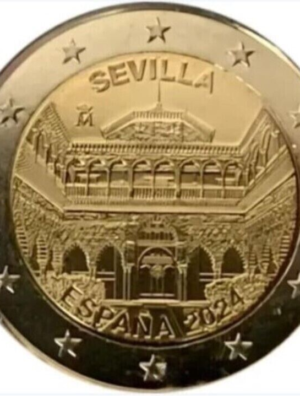 2 EURO SPAGNA 2024 SIVIGLIA FDC
