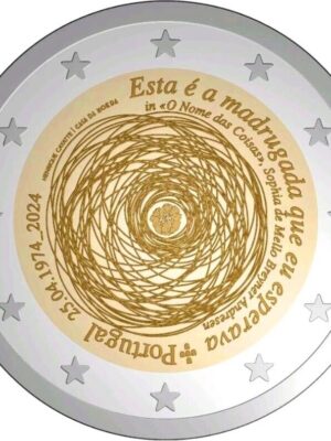 2 EURO 2024 PORTOGALLO GAROFANI FDC