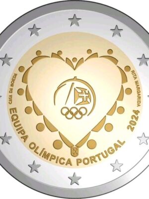 2 EURO 2024 PORTOGALLO SQUADRA PORTOGHESE ALLE OLIMPIADI DI PARIGI FDC