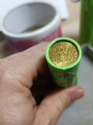 50 CENTESIMI ITALIA 2008 FDC DA ROTOLINO