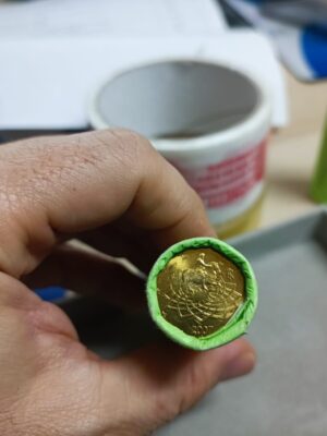 50 CENTESIMI ITALIA 2007 FDC DA ROTOLINO