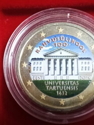 2 EURO 2019 ESTONIA UNIVERSITA' TARTUENSIS COLORATA FDC