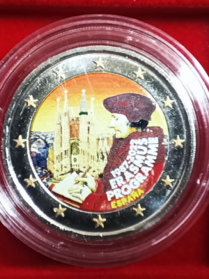 2 EURO SPAGNA COLORATO ERASMUS 2022 FDC