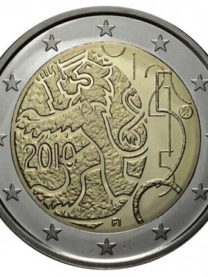 2 euro 2010 Finlandia 150° Moneta finlandese FDC