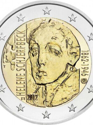 2 euro 2012 Finlandia Helene Schjerfbeck FDC