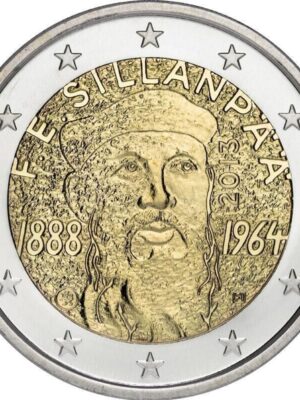 2 euro 2013 Finlandia 150° nascita di Frans E. Sillampaa FDC