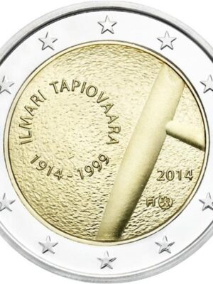 2 euro 2014 Finlandia 100° nascita di Ilmari Tapiovaara FDC