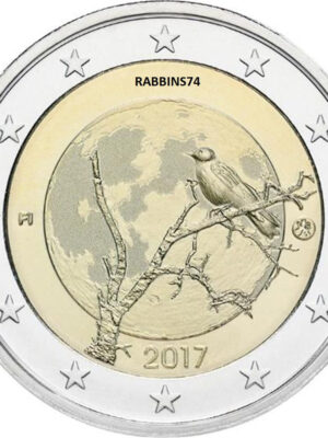 2 euro 2017 Finlandia Natura finlandese FDC