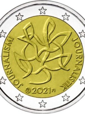 2 euro 2021 Finlandia Gionarlismo FDC