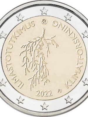 2 euro 2022 Finlandia Ricerca sul Clima FDC