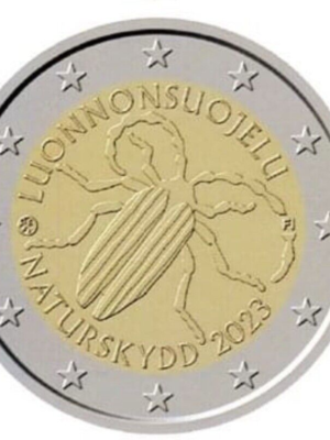 2 euro 2023 Finlandia Conservazione della natura FDC