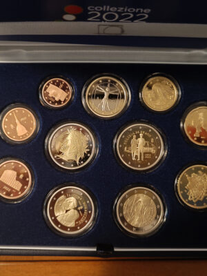 Divisionale Italia 2022 Proof in confezione Zecca