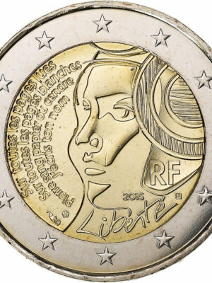 2 euro 2015 Francia 225° Festa della federazione FDC