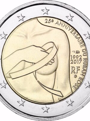 2 euro 2017 Francia Prevenzione Cancro al seno FDC
