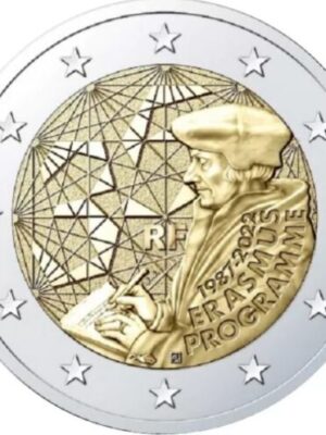 2 euro 2022 Francia Erasmus FDC