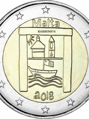 2 euro 2018 Malta Cultutra Heritage FDC