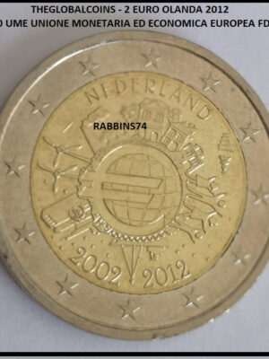 2 euro 2012 Olanda UME FDC