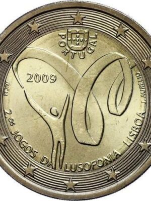 2 euro 2009 Portogallo Giochi di Lusofonia FDC