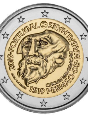 2 euro 2019 Portogallo Circumnavigazione di Magellano FDC