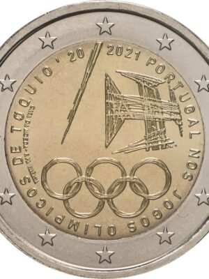 2 euro 2021 Portogallo Olimpiadi di Tokyo FDC