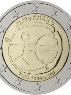 2 euro 2009 Slovacchia EMU FDC