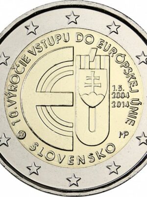 2 euro 2014 Slovacchia Adesione ONU FDC